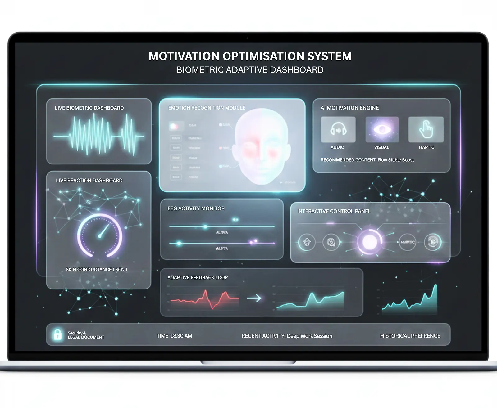 system_for_personalised_motivational_content_delivery_using_biometric_cues